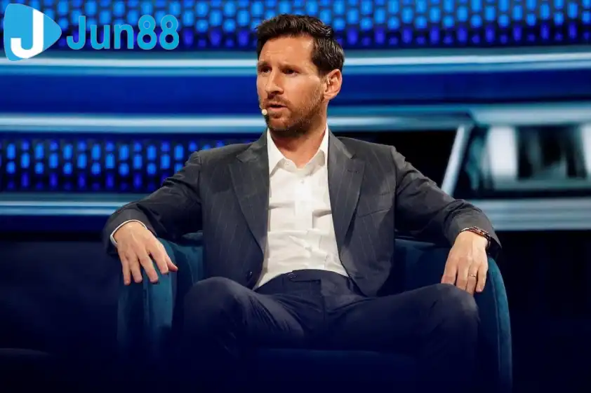 Messi bảnh bao tại sự kiện American Business Forum (Ảnh: Canal 26). Messi bảnh bao tại sự kiện American Business Forum (Ảnh: Canal 26).